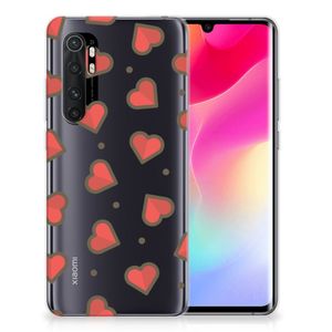 Xiaomi Mi Note 10 Lite TPU bumper Hearts