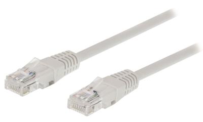 Valueline vlct85000w100 cat5e utp netwerkkabel rj45 (8/8) male - rj45 (8/8) male 10.0 m wit