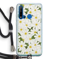 Summer Daisies: Huawei P20 Lite (2019) Transparant Hoesje met koord