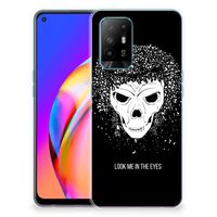 Silicone Back Case OPPO A94 5G | Reno5 Z Skull Hair - thumbnail