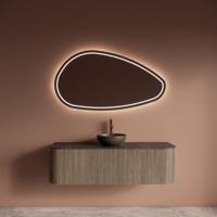 Badkamermeubelset Gliss Design Alluro 140 cm Corn Silk