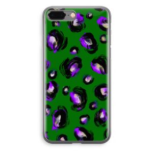 Green Cheetah: iPhone 8 Plus Transparant Hoesje