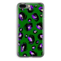 Green Cheetah: iPhone 8 Plus Transparant Hoesje