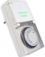 Calex waterdichte wandcontactdoos met timer
