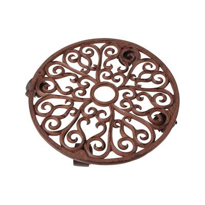 Plantentrolley rond l35b35h6cm - Esschert design