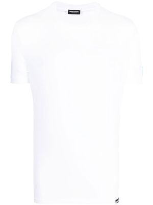 DSQUARED2 t-shirt à patch logo - Blanc
