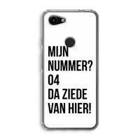 Da ziede van hier: Google Pixel 3a Transparant Hoesje