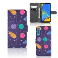 Samsung Galaxy A7 (2018) | Wallet Case | met Pasjes | Space