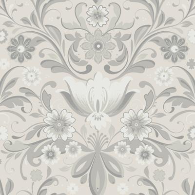 Dutch Wallcoverings Sunnano - Östanskär White - Wit