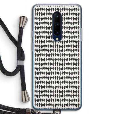 Crazy shapes: OnePlus 7 Pro Transparant Hoesje met koord