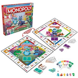 Monopoly Junior 2-in-1 Bordspel Economische simulatie