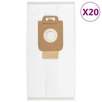 VidaXL Stofzuigerzakken voor nilfisk king 20 st