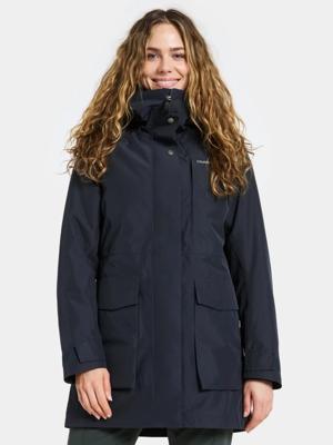 Didriksons Harriet Parka Jas Dames Dark Night Blue 36