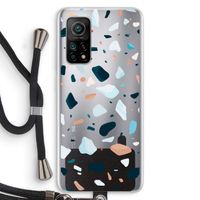Terrazzo N°13: Xiaomi Mi 10T 5G Transparant Hoesje met koord Terrazzo N°13: Xiaomi Mi 10T 5G Transparant Hoesje met koord
