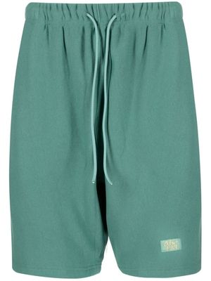 Advisory Board Crystals short de sport en coton à logo brodé - Vert