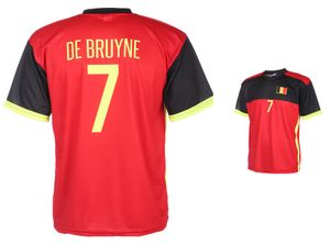 Belgie Shirt De Bruyne Thuis 2016-2018