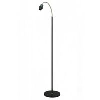 Flexi 1 lichts zwart vloerlamp