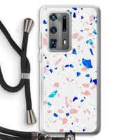 Terrazzo N°6: Huawei P40 Pro Plus Transparant Hoesje met koord