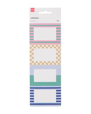 HEMA Etiketten 5x7.5 - 20 stuks