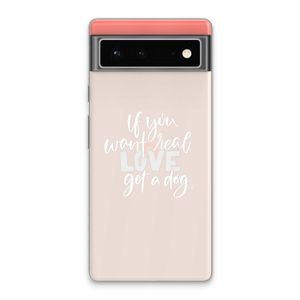 Partner in crime: Google Pixel 6 Transparant Hoesje