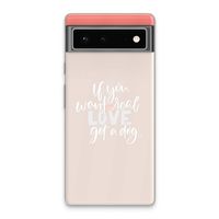 Partner in crime: Google Pixel 6 Transparant Hoesje