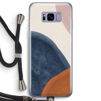 Geo #1: Samsung Galaxy S8 Transparant Hoesje met koord