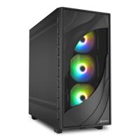 Sharkoon REBEL C80M RGB Midi Tower Zwart