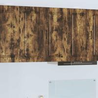 Keukenkast Kalmar Gerookt eiken 80 x 31 x 80 cm Bewerkt hout