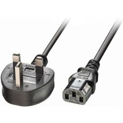 Lindy 30434 3m C13 stekker Zwart electriciteitssnoer