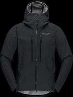 Norrona trollveggen Gore-Tex Pro light Hardshell Jas Heren Caviar Black XL