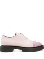 Giuseppe Zanotti mocassins Arnhau en cuir clouté - Rose