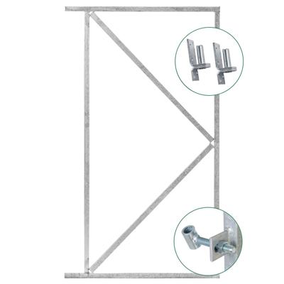 IJzeren deurframe 80x100 cm Tuindeco - Tuindeco