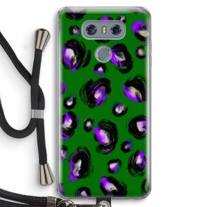 Green Cheetah: LG G6 Transparant Hoesje met koord
