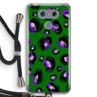 Green Cheetah: LG G6 Transparant Hoesje met koord