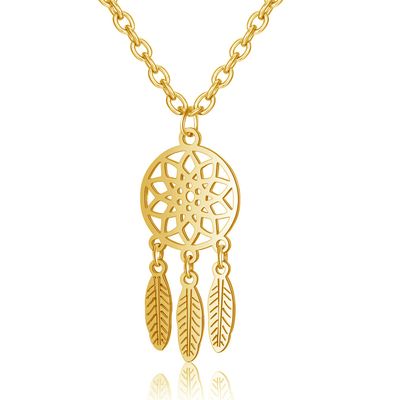 Dromenvanger Ketting Dames Goudkleurig Edelstaal