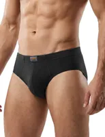 Heren slip Basic - Sport slip - Heren onderbroek - Heren ondergoed katoen - XXL - Zwart - Onderbroek heren heren heren heren heren heren heren heren