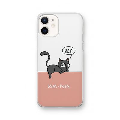GSM poes: iPhone 12 Transparant Hoesje