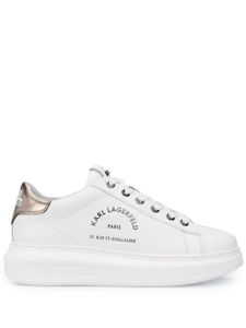 Karl Lagerfeld baskets Rue St-Guillaume Kapri en cuir - Blanc