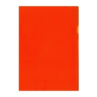 10x stuks documenten Insteekmapjes - oranje - A4 formaat - 21 x 30 cm - Kantoorartikelen
