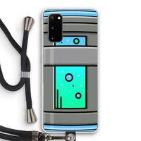 Chug Bottle: Samsung Galaxy S20 Transparant Hoesje met koord