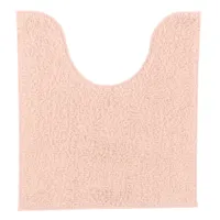 WC mat roze polyester 45 x 50 cm | 6 stuks