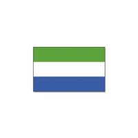 Vlag Sierra Leone - 90 x 150 cm - Sierra Leoonse Vlaggen - Sierra Leone