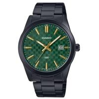 Casio STANDARD DATE - CARBON LOOK DIAL - BLACK Serie (Ø 41 mm) Heren horloge
