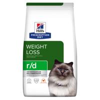 Hill's Prescription Diet r/d Weight Reduction kattenvoer met Kip 3kg zak - thumbnail