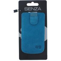 Senza Suede Slide Case Deep Turquoise Size XL