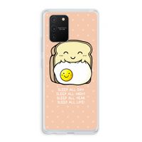Sleep All Day: Samsung Galaxy S10 Lite Transparant Hoesje