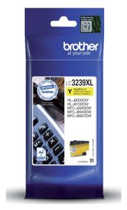 Brother LC-3239XLY inktcartridge 1 stuk(s) Origineel Hoog (XL) rendement Geel