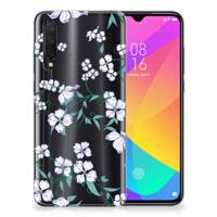 Xiaomi Mi 9 Lite Uniek | TPU Case | Blossom White