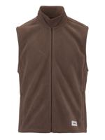 Craft Subz Fleece hardloopvest mouwloos bruin heren M
