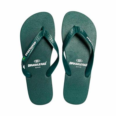 Heren Slippers Brasileras Classic Pro Military Blauw - Maat: 43-44